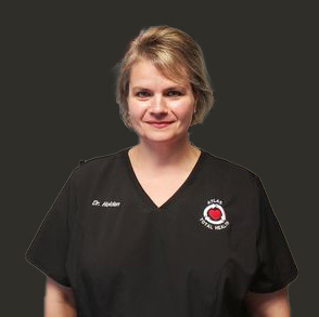 Dr. Rebecca Holden, of Atlas Total Health Chiropractic